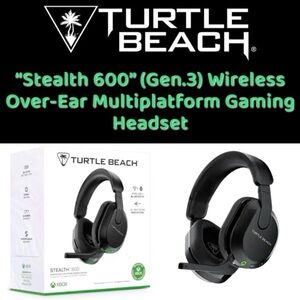 Turtle Beach - “Stealth 600” (Gen.3) Wireless Multiplatform Gaming Headset - NEW